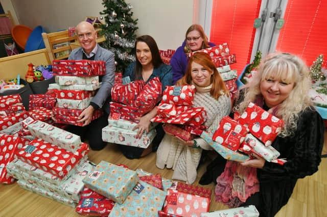 Business donates xmas gifts to local charity