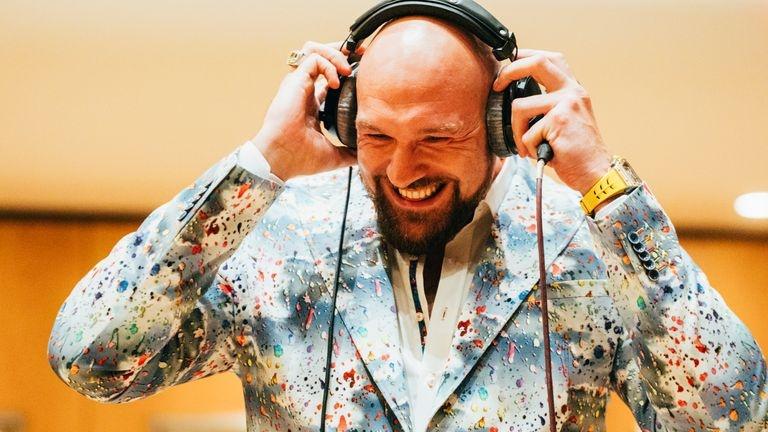 Tyson Fury records charity song