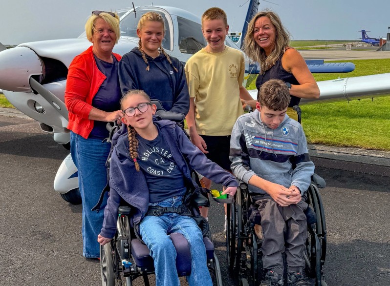 Adapted planes to carry disabled passengers at newly reopened airport