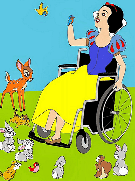 DISNEY-abled - Artist portrays Disney characters with disabilities